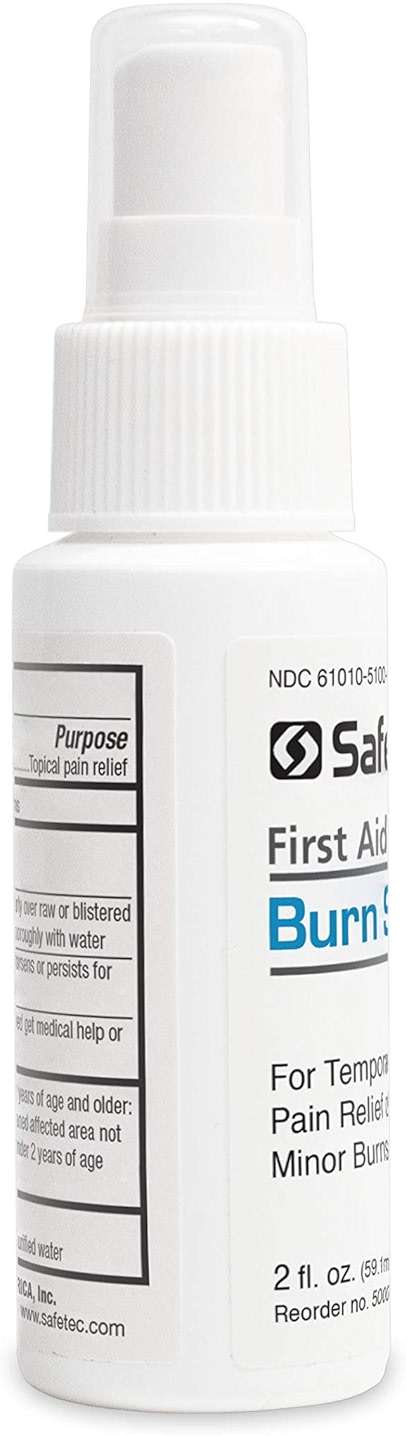 Safetec Burn Spray, 2oz Spray Bottle (Pack of 4) - Image 6