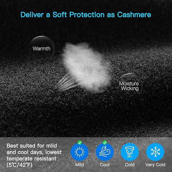 Unigear Lightweight Running Gloves, Touch Screen Anti-Slip Warm Gloves Liners for Cycling Biking Sporting Driving for Men Women - Image 2