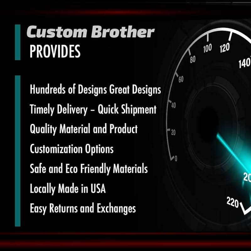 Custom Brother - Channa w/Hearts Metal Car SUV Truck License Plate Frame Ch n91 - Image 2