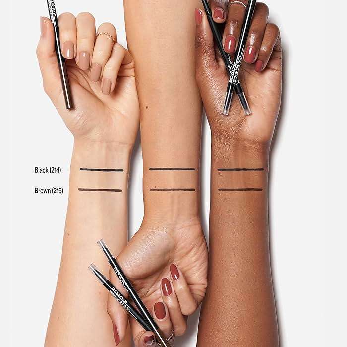Revlon Gel Eyeliner, ColorStay Micro Hyper Precision Eye Makeup with Built-in Smudger, Waterproof, Longwearing with Micro Precision Tip, 214 Black, 0.002 oz - Image 7