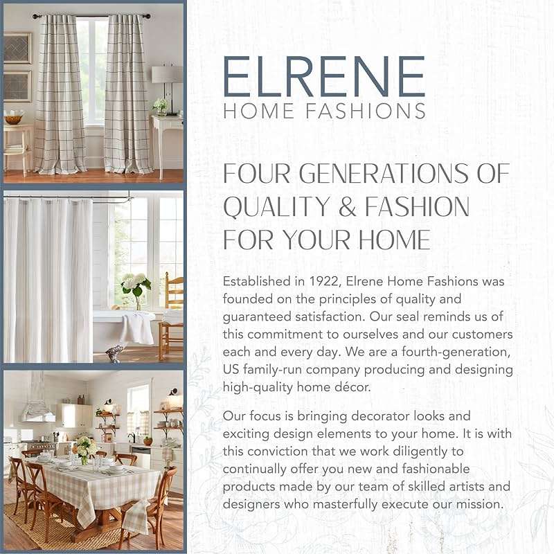 Elrene Home Fashions Shimmering Plaid Holiday Cloth Napkins, Set of 4, 17 Inches x 17 Inches, Red - Image 6
