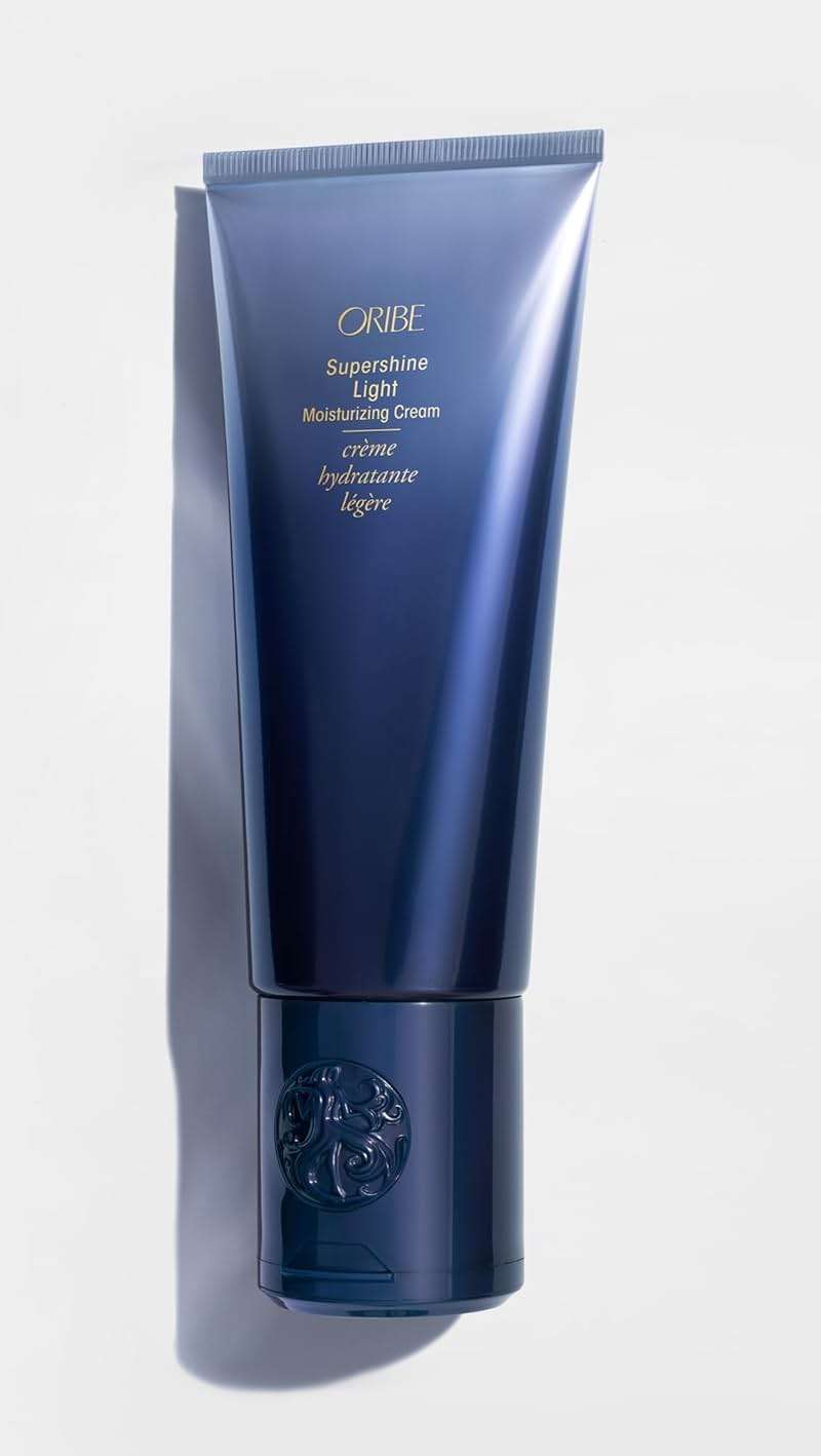 Oribe Supershine Light Moisturizing Styling Cream - Adds Shine & Smooths Frizz With Heat Protection - Blowout Primer, Air Dry Cream & Style Finisher - For Fine & Medium Hair - 5 oz - Image 2