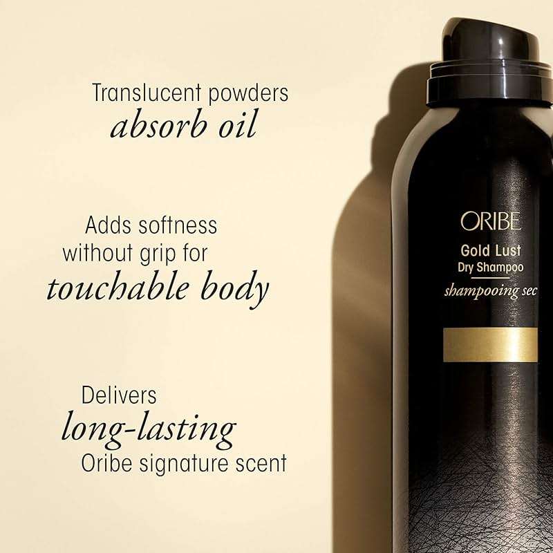 Oribe Gold Lust Dry Shampoo - Instantly Absorbs Dirt & Oil - Extends & Refreshes Blowouts For Soft, Smooth, Touchable Hair - Repairs & Prevents Damage - For All Hair Types - 8.5 oz - Image 3