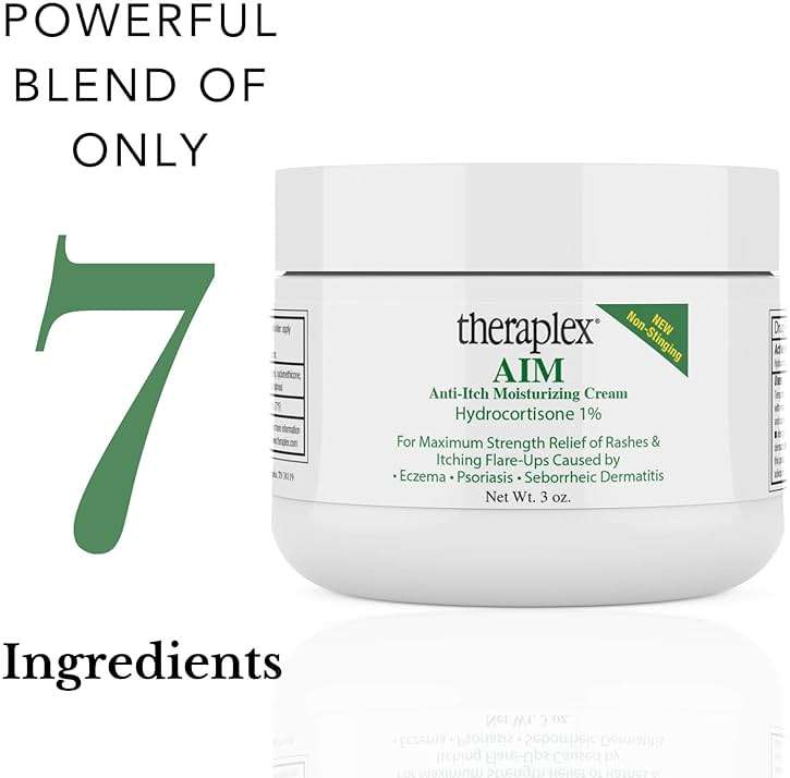 Theraplex AIM - Anti-Itch Moisturizing Cream (3 oz) - Non-stinging, Relieves Itching, Rashes, Flare Ups - Helps Repair & Restore the Skin's Natural Protective Barrier - Image 6