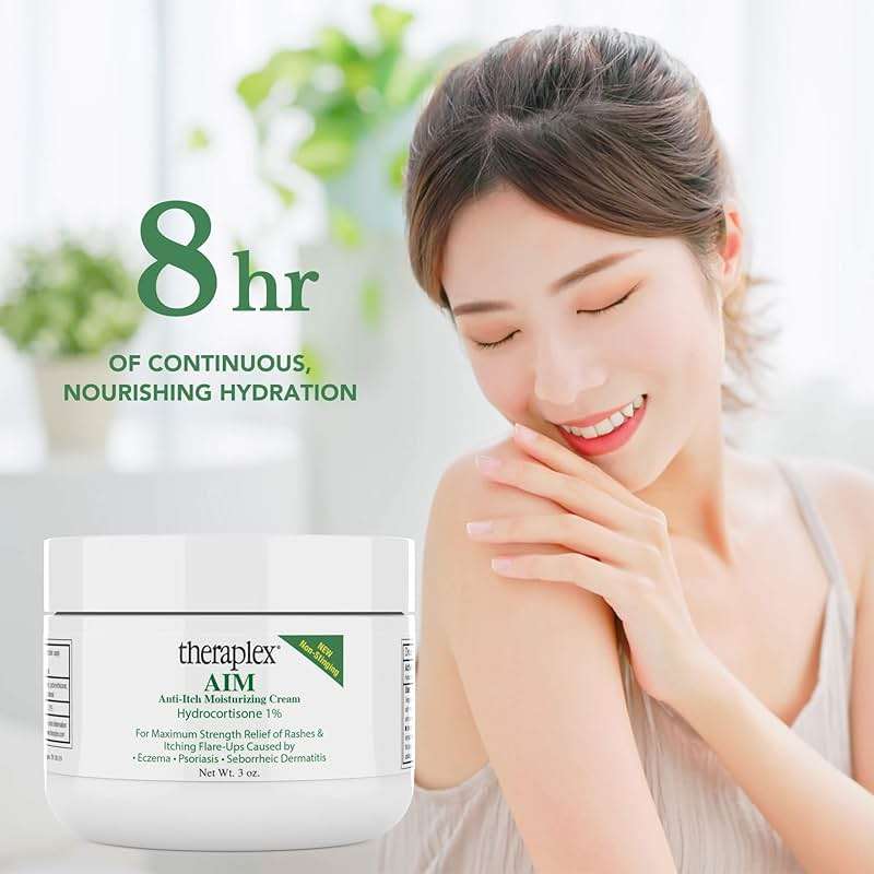 Theraplex AIM - Anti-Itch Moisturizing Cream (3 oz) - Non-stinging, Relieves Itching, Rashes, Flare Ups - Helps Repair & Restore the Skin's Natural Protective Barrier - Image 7