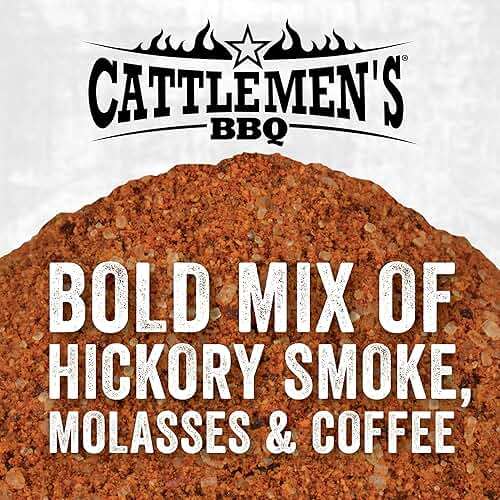 Cattlemen's Cowboy Rub, 27.25 oz - One 27.25 Ounce Container of Cowboy BBQ Rub with Hickory Smoke, Molasses and Coffee Flavor, Perfect for Brisket, Chicken or Beef - Image 4