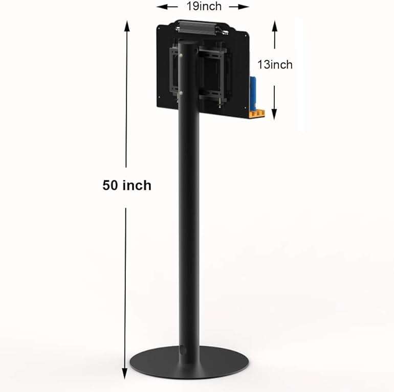 VIPATEY Tower Floor Stand Public Cell Phone Charging Station 8 Ports High Speed Cables Applicable Airport Station Hospitals Banks Compatible with Smartphones Tablets and More - Image 5