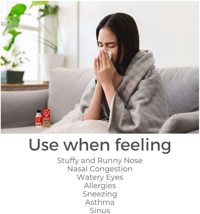 4E 4ELEMENTUM NATURE'S CONSTITUENTS Sinus Himalayan Salt Inhaler - Infused with Natural Eucalyptus, Peppermint and Rosemary - Supports Relief from Allergies, Colds, and Congestion - Image 4