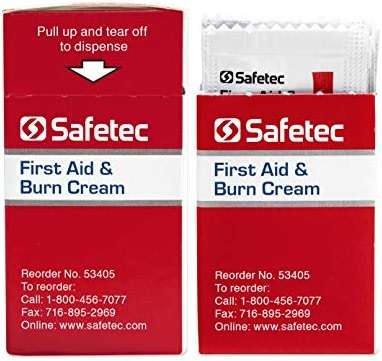 Safetec First Aid Burn Cream .9 g. Pouch 25 ct. Box (4 Pack) - Image 8