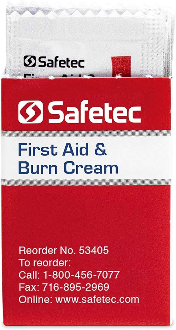 Safetec First Aid Burn Cream .9 g. Pouch 25 ct. Box (6 Pack) - Image 5