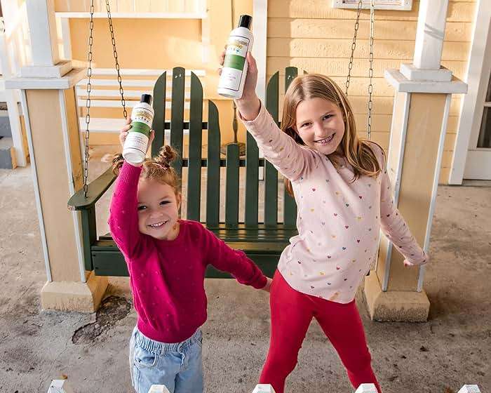 My Hair Helpers Lice Defense and Prevention Shampoo & Conditioner Bundle for Kids, Peppermint Scent, Safe for Daily Use, Works on 1-2 Children, 8 Ounces Each - Image 10