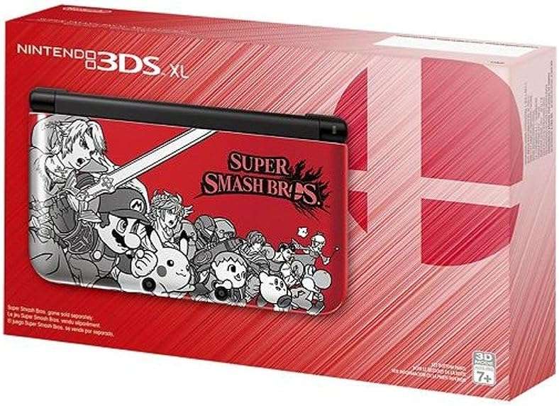 Nintendo 3DS XL Super Smash Bros Limited Edition Console - Red (Renewed) - Image 1
