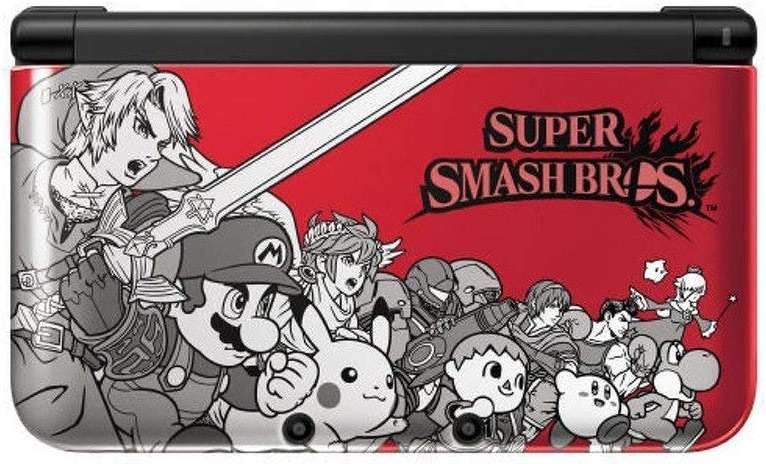 Nintendo 3DS XL Super Smash Bros Limited Edition Console - Red (Renewed) - Image 2