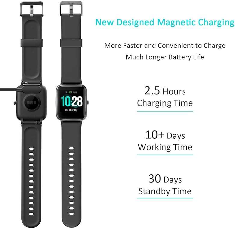 Fitpolo Fitness Tracker with Heart Rate Monitor, Smart Watch 1.8 inches Color Touch Screen IP68 Waterproof Step Calorie Counter Sleep Monitoring Pedometer Watches Activity Tracker for Women Men - Image 7
