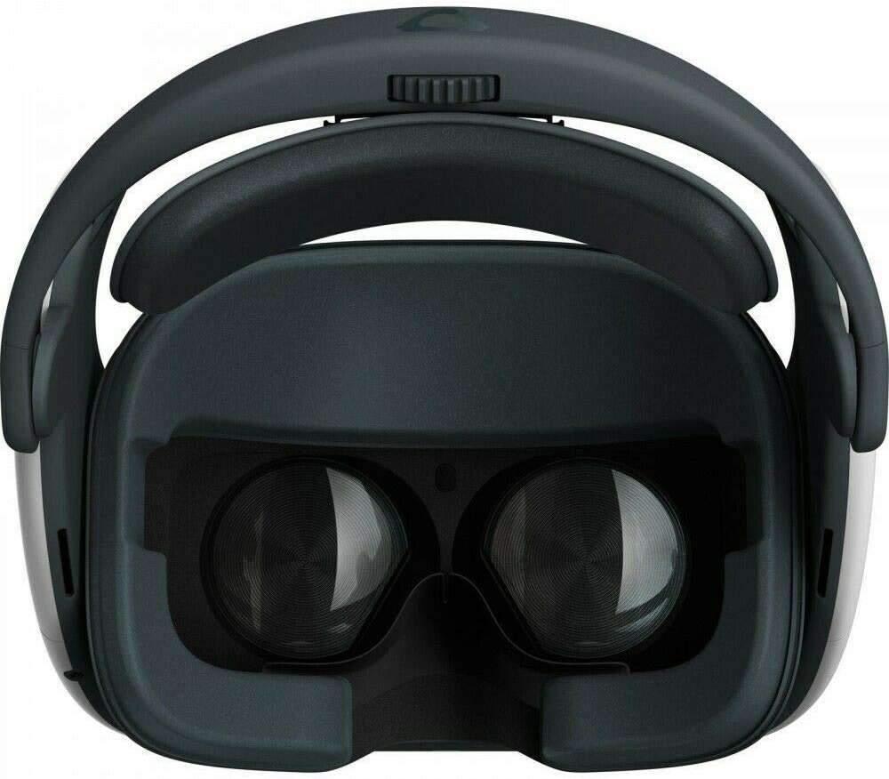 HTC Vive Pro Focus Plus 6DOF VR Headset in Almond White Bundle Including VR Headset, Controllers, face Cushion, QC 3.0 Charger and USB Type-C Cable - Image 6