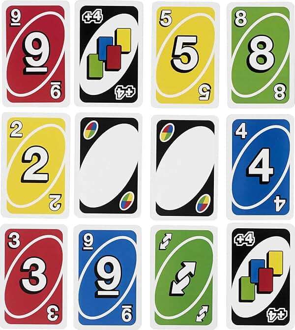 Mattel Games Giant UNO Card Game for Kid, Adult & Families, Color Blind Accessible & Customizable Large Deck - Image 7