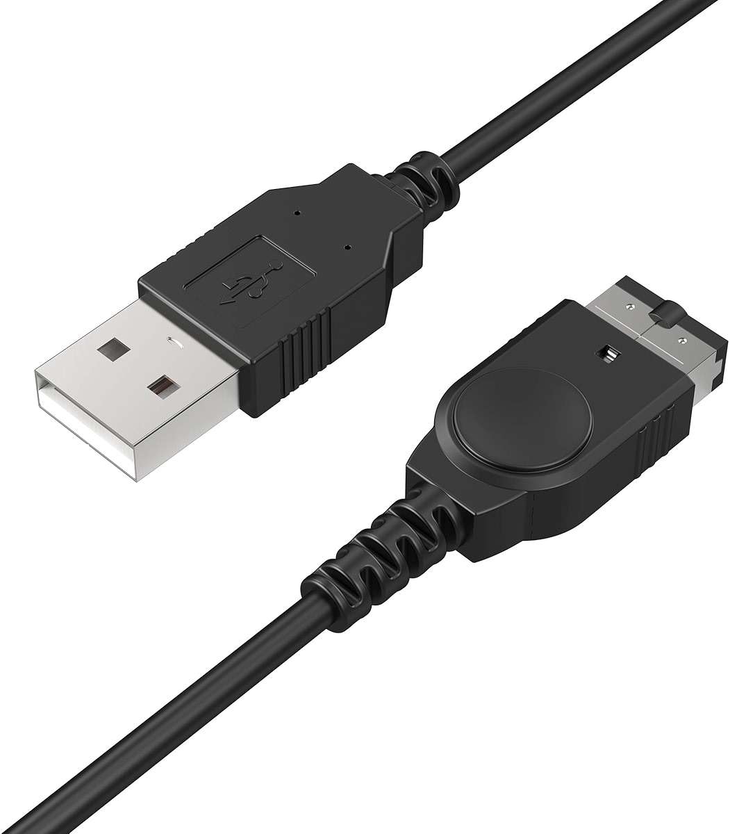 Funturbo GBA SP Charger Cable, Gameboy Advance SP Charging Cord NDS Charger Cord for Original Nintendo DS USB & Power Cable 3.9 ft (2 Pack) - Image 3