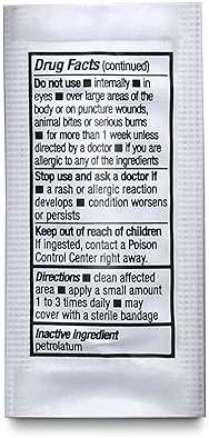 Safetec Triple Antibiotic .9 g. Pouch (144 Count Box) - First Aid Ointment for Minor Cuts, Scrapes and Burns (Pack of 4 Boxes) - Image 7