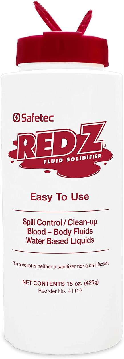 Safetec Red Z Spill Control Solidifier - 15 oz. Bottle (Pack of 2 Bottles) - Image 2