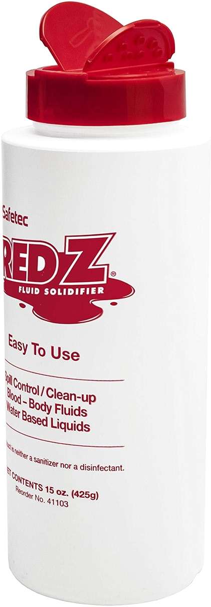 Safetec Red Z Spill Control Solidifier - 15 oz. Bottle (Pack of 4 Bottles) - Image 3
