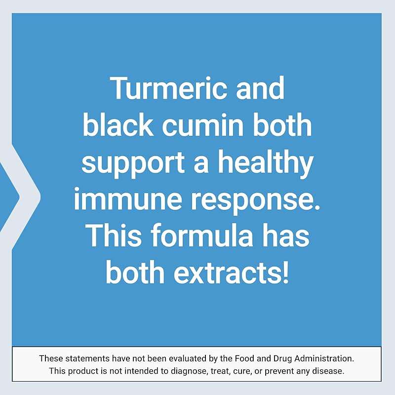 Life Extension Black Cumin Seed Oil and Curcumin Elite, Black Cumin, Turmeric Extract, Immune Health Support, high bioavailability, Whole-Body Health, Gluten Free, Non-GMO, 60 softgels - Image 6