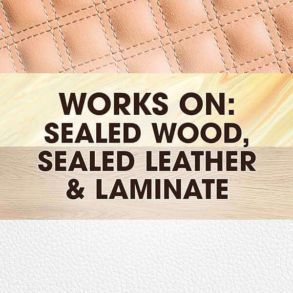 Pledge Moisturizing Wood Oil, Furniture Reviving & Protecting Conditioner and Dusting Spray, Revitalizes Wood, Sealed Leather & Laminate, Made with Mineral Oils - Amber & Argan Scent, 9.7oz, Pack of 3 - Image 10