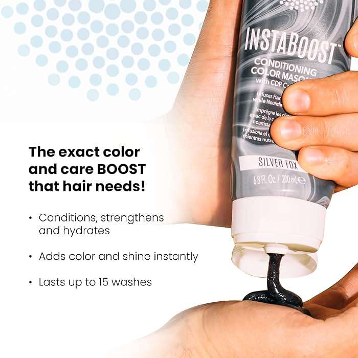 ALOXXI InstaBoost Conditioning Color Mask in Strictly Platinum, Deposits Platinum Color and Deeply Conditions Hair, 6.8 Fl Oz - Image 4