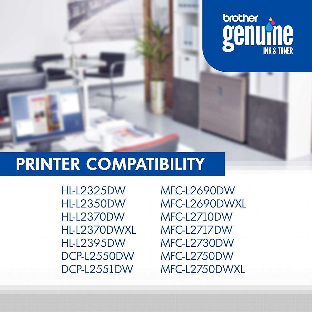 Brother Genuine High-Yield Black Toner Cartridge Twin Pack TN760 2Pk, TN7602PK,2 Pack - Image 6