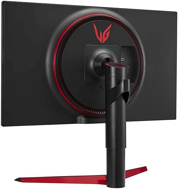 LG 27GL83A-B 27-Inch Ultragear QHD 2560 x 1440 IPS Gaming Monitor, 144Hz, 1ms (GtG), NVIDIA G-SYNC, AMD FreeSync, HDR10, HDMI, DisplayPort, Tilt/Height/Pivot Adjustable Stand, Black - Image 9