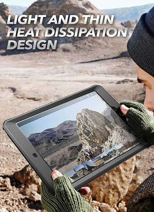 SUPCASE for iPad 9th Generation Case with Screen Protector (Unicorn Beetle Pro), [Built-in Stand] Heavy Duty Rugged Protective Case for iPad 10.2 9th / 8th / 7th Generation (2021/2020/2019), Black - Image 6