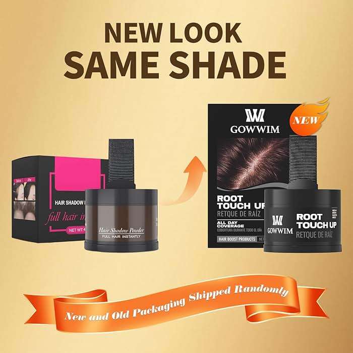 Hairline Powder (Medium Brown) - Instantly Cover Gray Roots, Hair Touch-Up, Hair Color Shadow for Thin Hair - Image 6