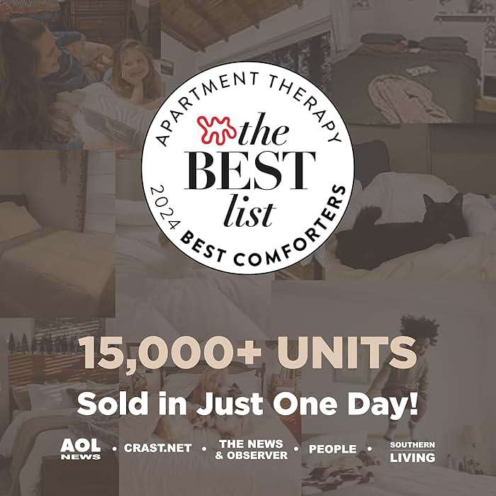 Bedsure Comforter Duvet Insert - Quilted Comforters Queen Size, All Season Duvet, GentleSoft Down Alternative Bedding, with 8 Tabs, Gifts for Women/Men, White, Queen 88 x 88 Inches | Queen Size, All Season Duvet, Down Alternative Bedding, White, Queen, 88 x 88 Inches - Image 4