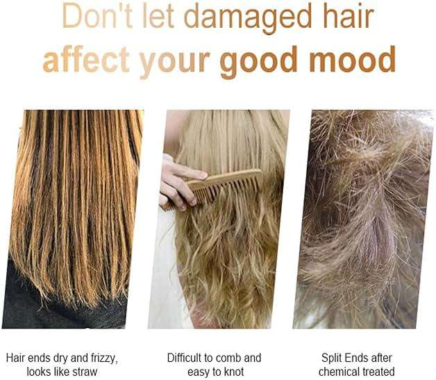 Moroccan Argan Oil Shampoo and Conditioner Sets with Hair Mask, Color Safe Smooth Add Shine Hair Treatment, UV Protection, Intense Moisturizing For Dry, Damaged, Frizzy,3 pack with Gift Box - Image 7
