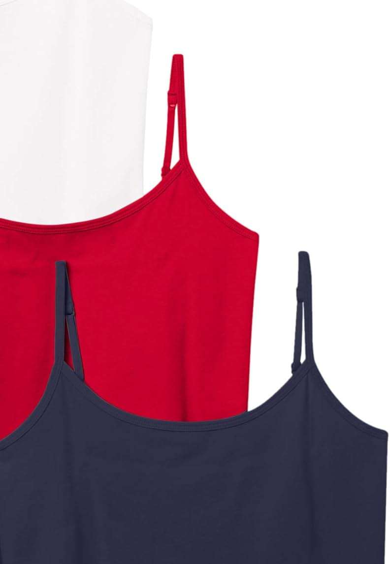 Amazon Essentials Women's Slim-Fit Camisole for Layering and Everyday Wear, Pack of 4 - Image 8