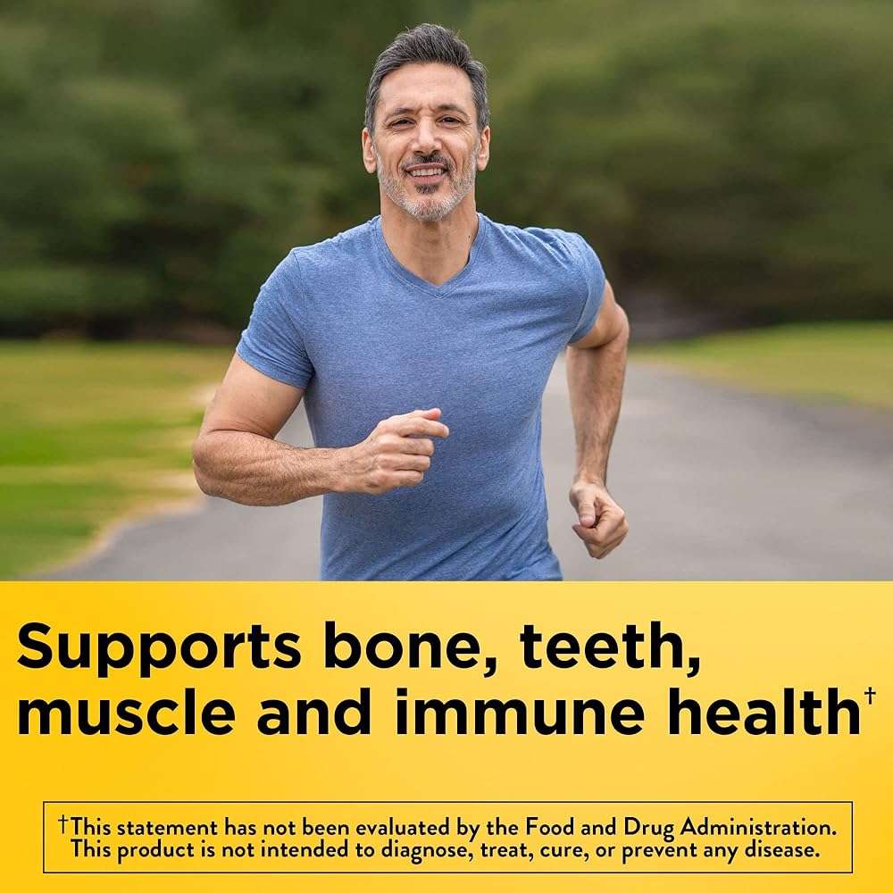 Nature Made Vitamin D3 5000 IU Per Serving Gummies Extra Strength, Bone and Immune Health Support, 150 Vitamin D Gummies for Adults, 75 Day Supply - Image 2