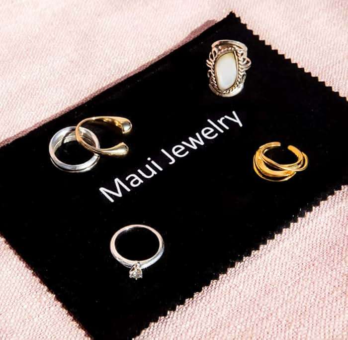 Maui Liquid Jewelry Cleaner Solution Complete kit with Cloth .. NOT Guaranteed to Work on All Jewelry. Only Works on 95% of specified Jewelry Below. Must Read Description - Image 3