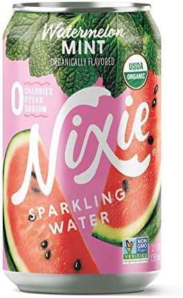 Nixie Organic Watermelon Mint Sparkling Water 8 Pack, 12 FZ - Image 2