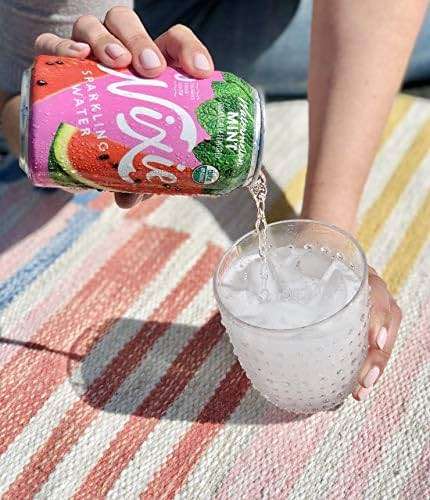 Nixie Organic Watermelon Mint Sparkling Water 8 Pack, 12 FZ - Image 4