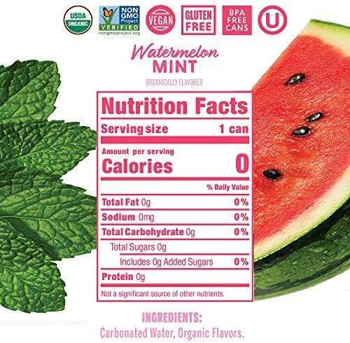 Nixie Organic Watermelon Mint Sparkling Water 8 Pack, 12 FZ - Image 7