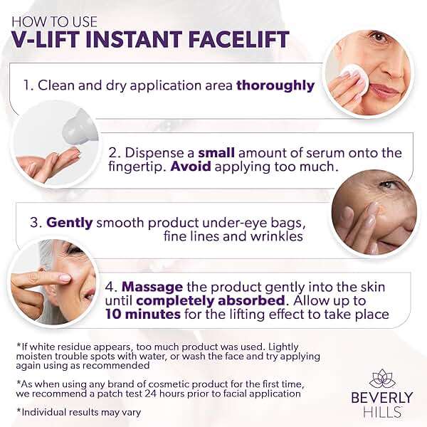 Beverly Hills V-Lift Instant Eye Lift and Eye Tuck Bee Venom Serum for Puffy Eyes, Dark Circles, Wrinkles, and Under Eye Bags Treatment for Women and Men | 30mL (120 Day Supply) - Image 6