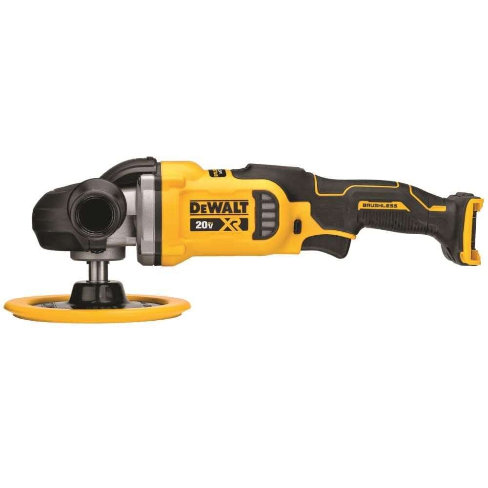 DEWALT 20V MAX* XR Cordless Polisher, Rotary, Variable Speed, 7-Inch, 180 mm, Tool Only (DCM849B) - Image 1