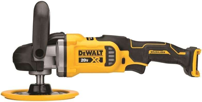 DEWALT 20V MAX* XR Cordless Polisher, Rotary, Variable Speed, 7-Inch, 180 mm, Tool Only (DCM849B) - Image 2