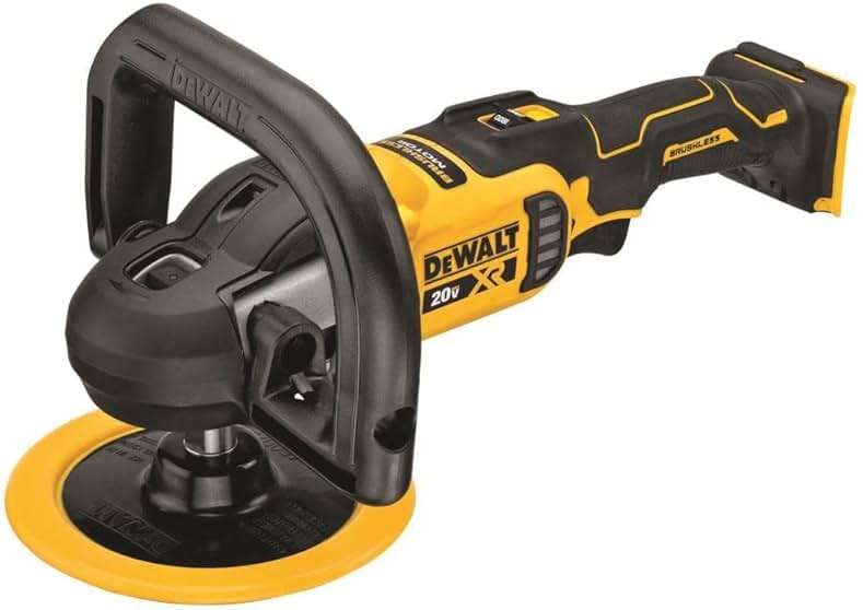 DEWALT 20V MAX* XR Cordless Polisher, Rotary, Variable Speed, 7-Inch, 180 mm, Tool Only (DCM849B) - Image 4