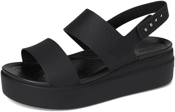 Crocs Women's Brooklyn Low Wedge Sandals - Image 1