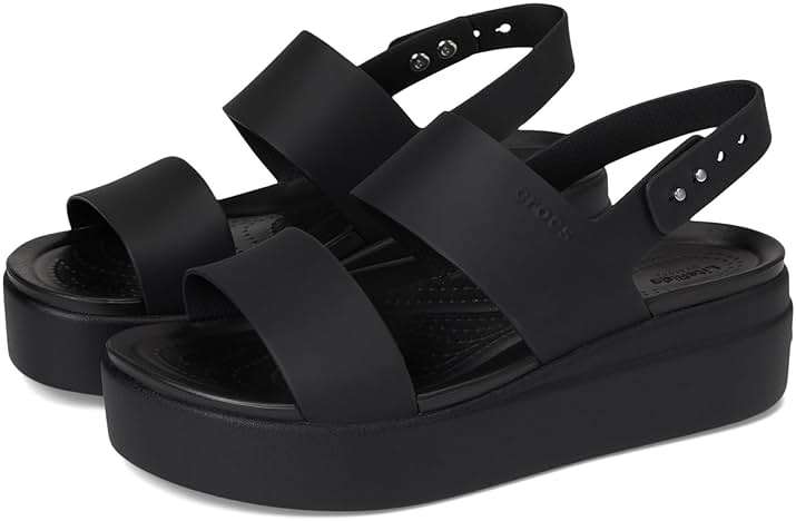 Crocs Women's Brooklyn Low Wedge Sandals - Image 7