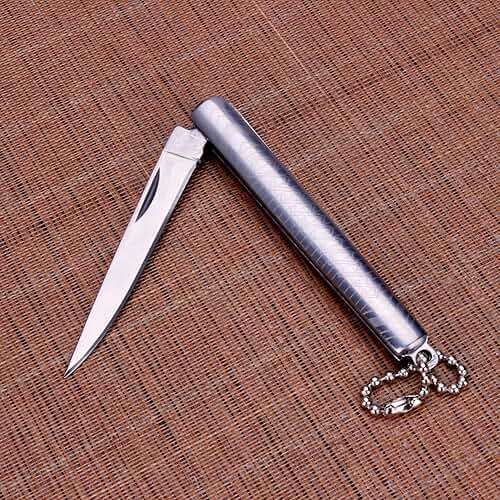 Samior FK5833 Small Mini Slip Joint Pocket Folding Keychain EDC Knife (2.3" Blade) - Image 8