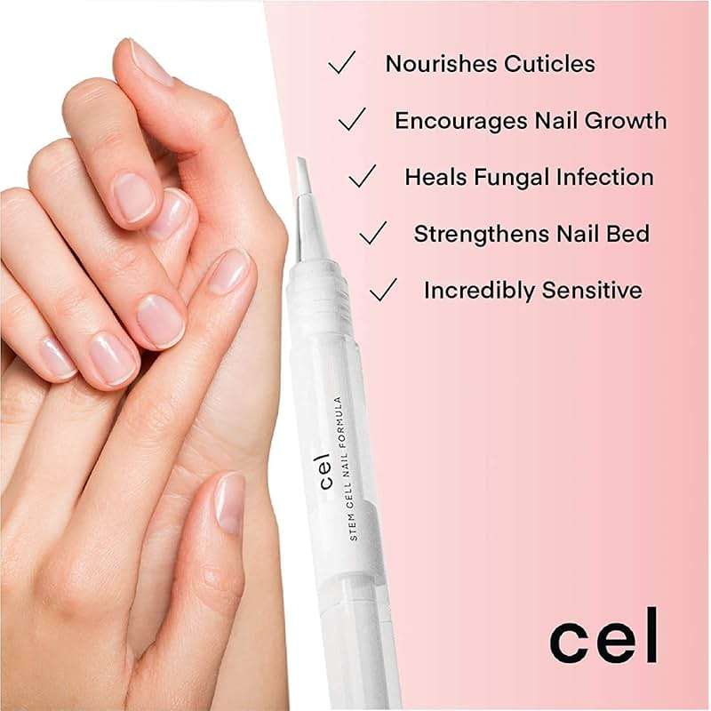 cel MD Cuticle Oil Pen Nail Strengthener Repair Serum – Nail Repair For Damaged Nails – Helps Repair & Nourish Cracked Nails and Rigid Dry Cuticles - Set of 2 - Image 2