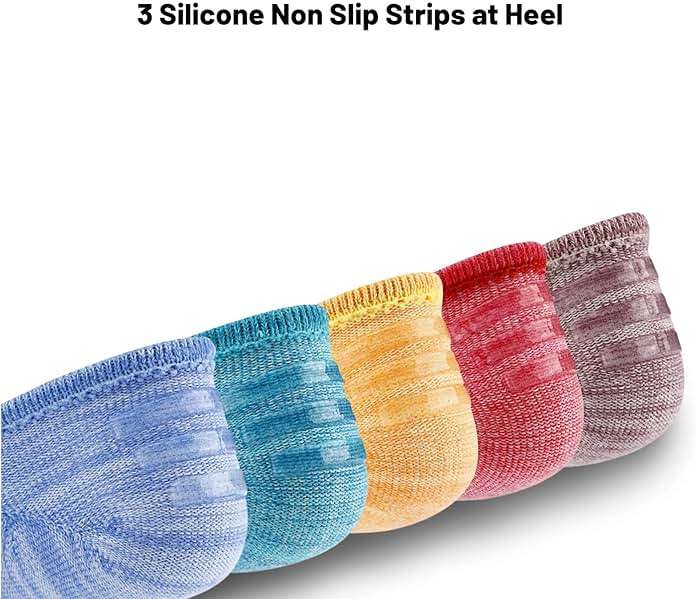 IDEGG No Show Socks Women 10 Pairs Low Cut Anti-Slid Novelty Athletic Casual Invisible Liner Socks - Image 7