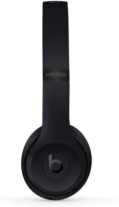 Beats Solo3 Wireless On-Ear Headphones - Apple W1 Headphone Chip, Class 1 Bluetooth, 40 Hours of Listening Time, Built-in Microphone - Black - Image 7