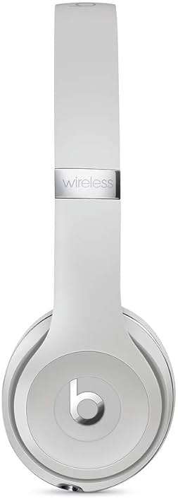 Beats Solo3 Wireless On-Ear Headphones - Apple W1 Headphone Chip, Class 1 Bluetooth, 40 Hours of Listening Time, Built-in Microphone - Satin Silver (Latest Model) - Image 7